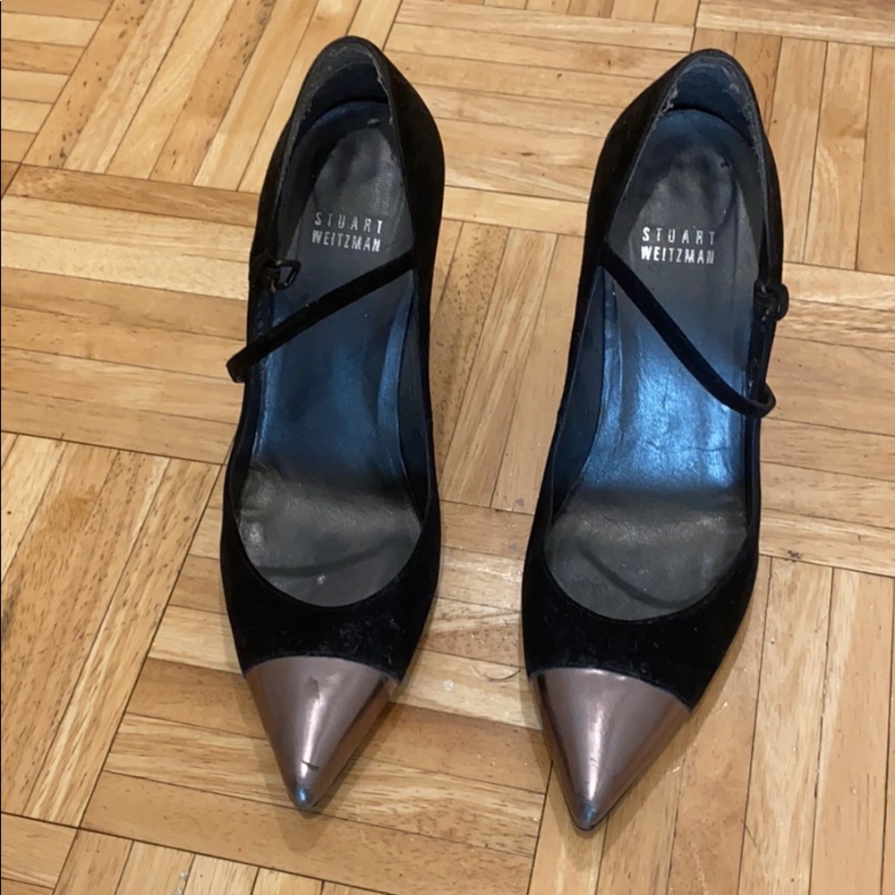 Stuart Weitzman Capsize Black Suede - Picture 3 of 15